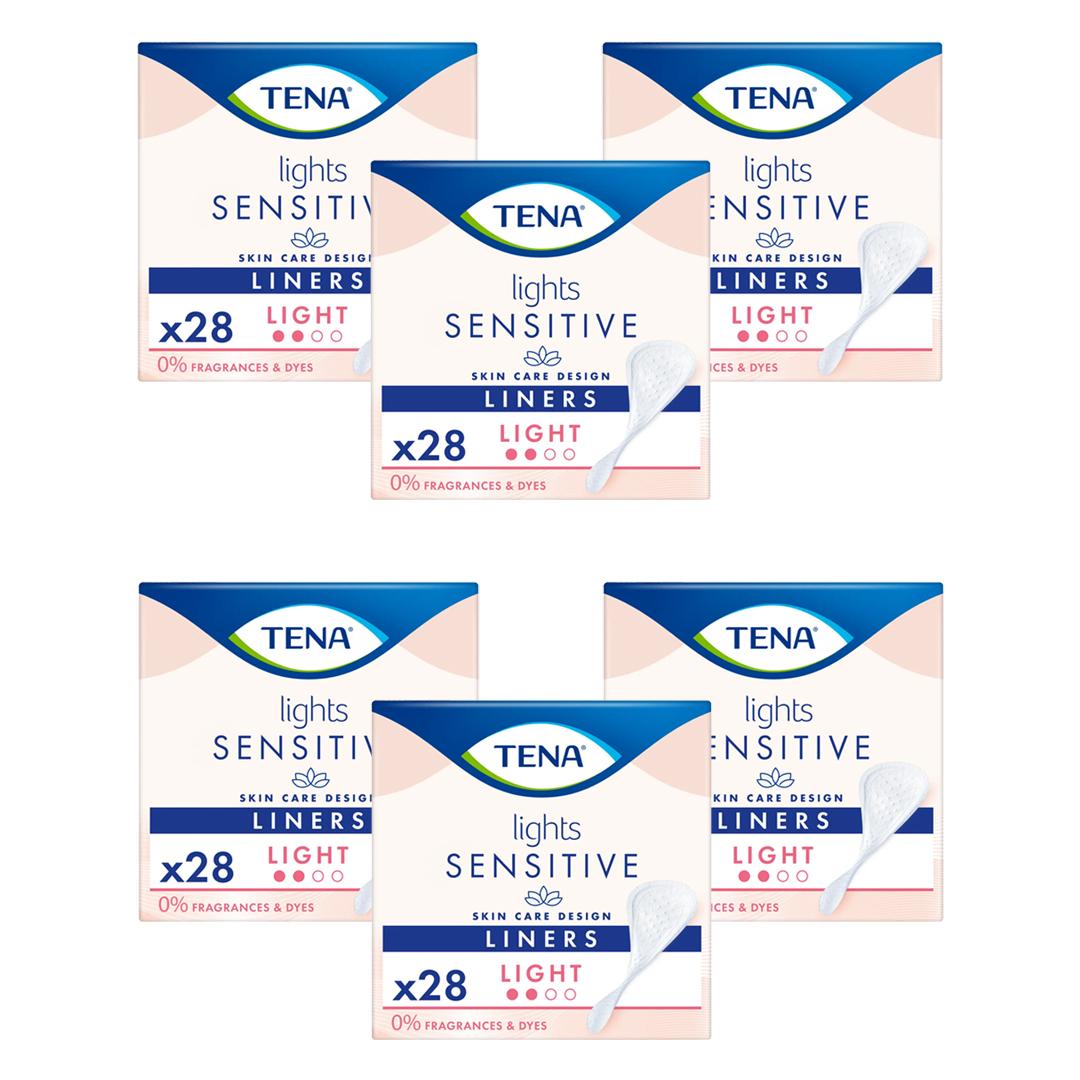lights by TENA Light Incontinence Liners 28 pack Image 1