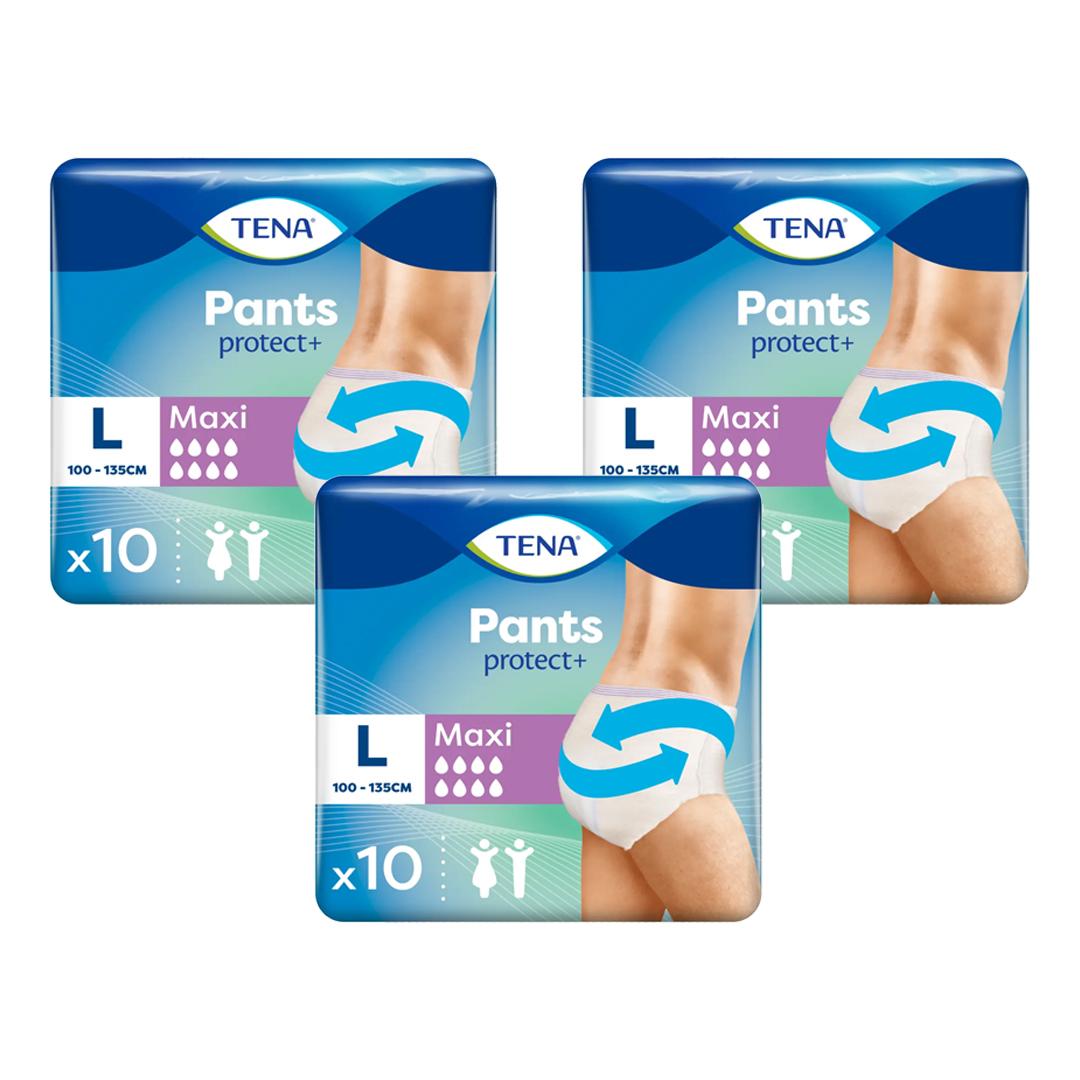 TENA Incontinence Pants Maxi Large Size 10 Pack Image 1