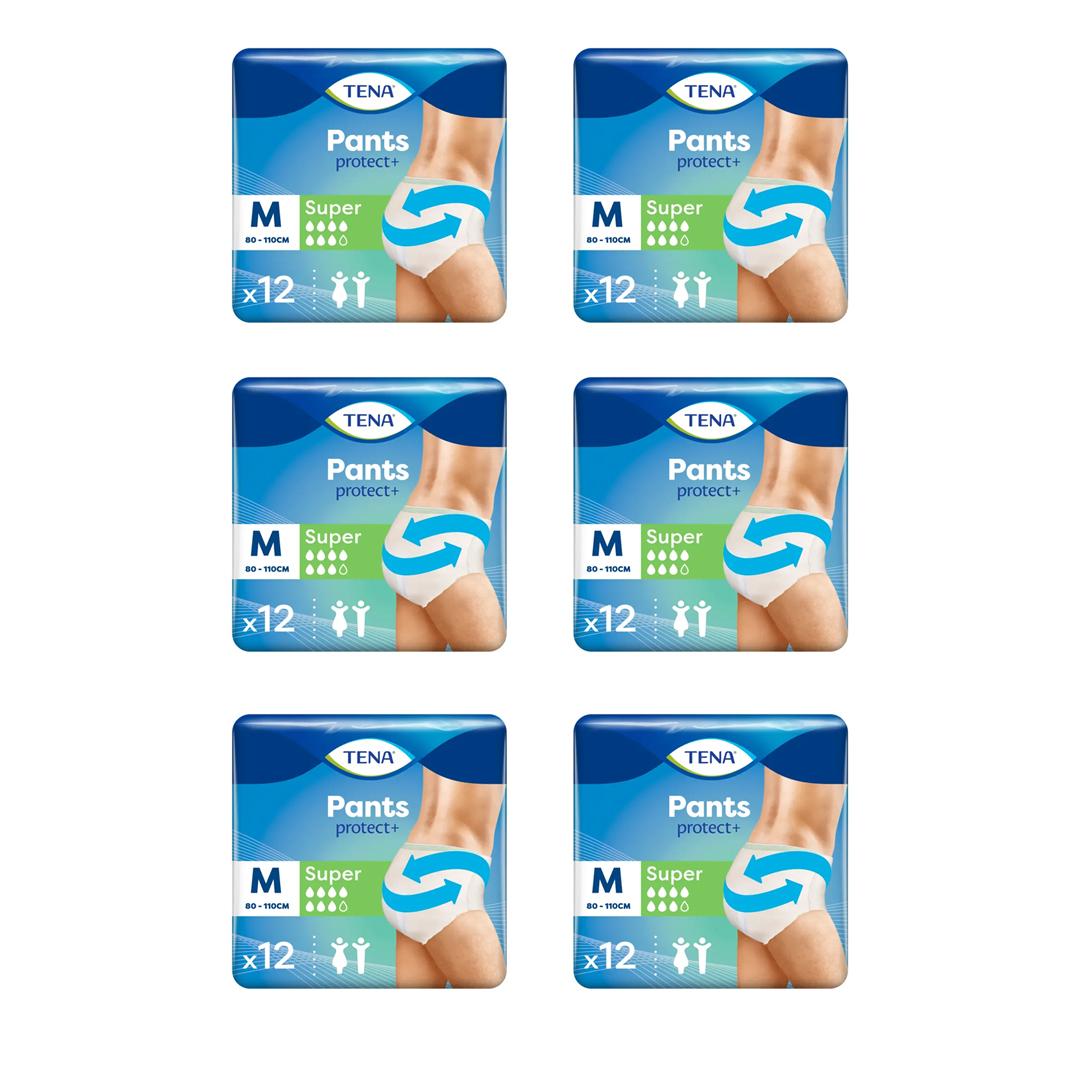 TENA Incontinence Pants Super Medium Size 12 Pack Image 1