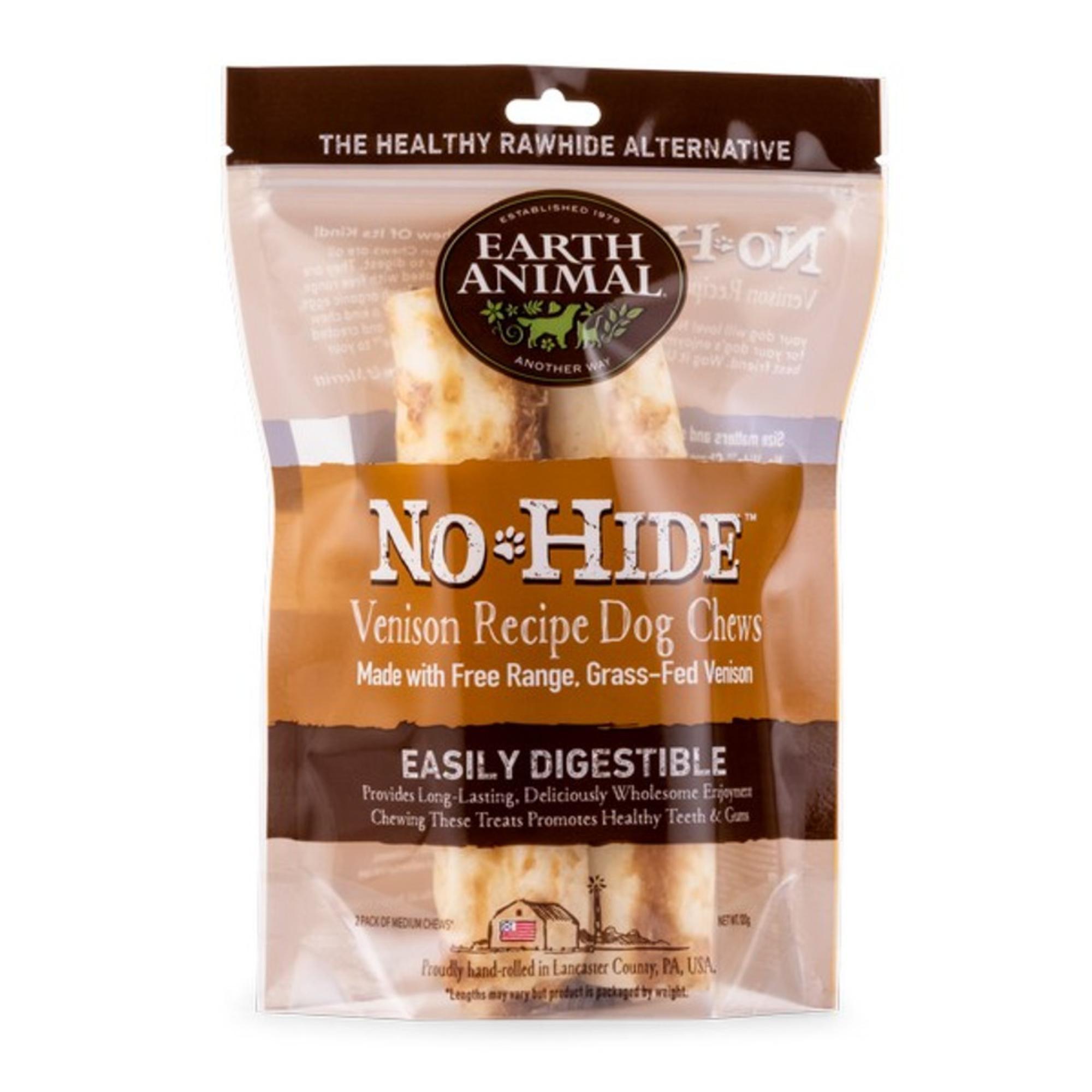 Earth Animal No Hide Venison Chews for Dogs Image 1