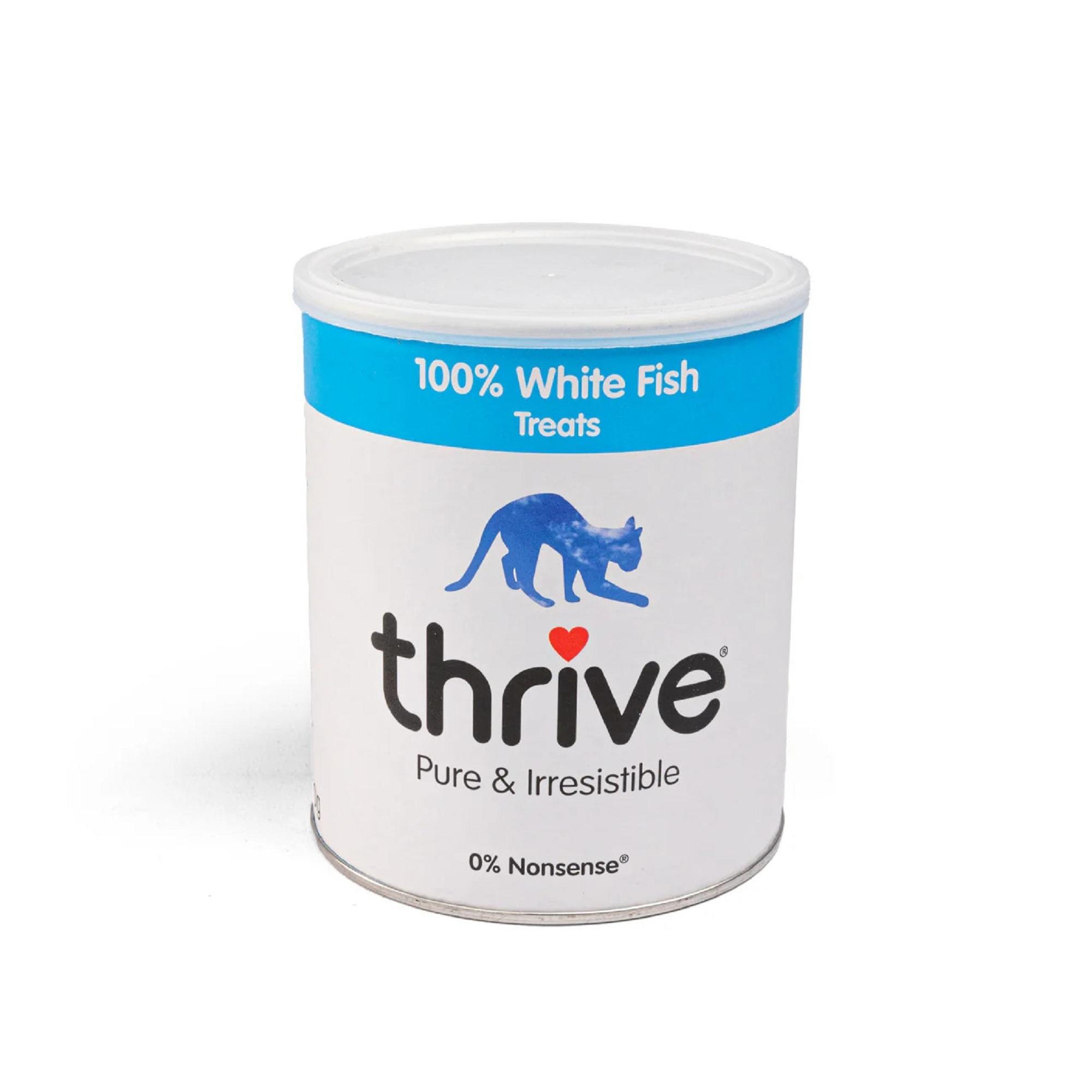 Thrive Cat Treats White Fish 110g Image 1