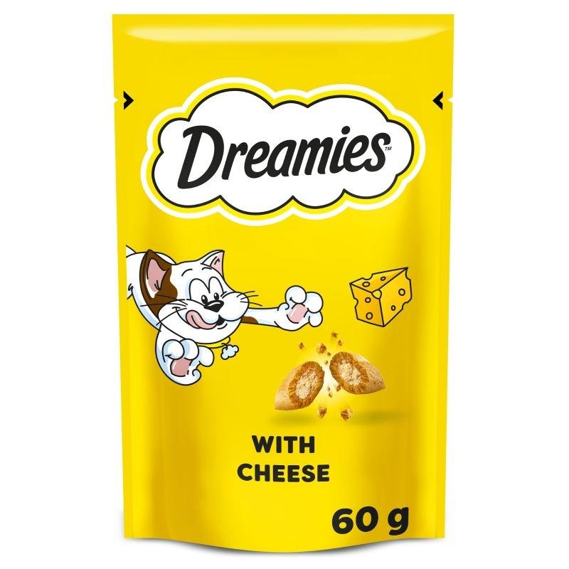 Dreamies Treats with Cheese for Cats 60g Image 1