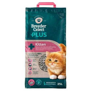 Breeder Celect PLUS Kitten Paper Cat Litter Image 1