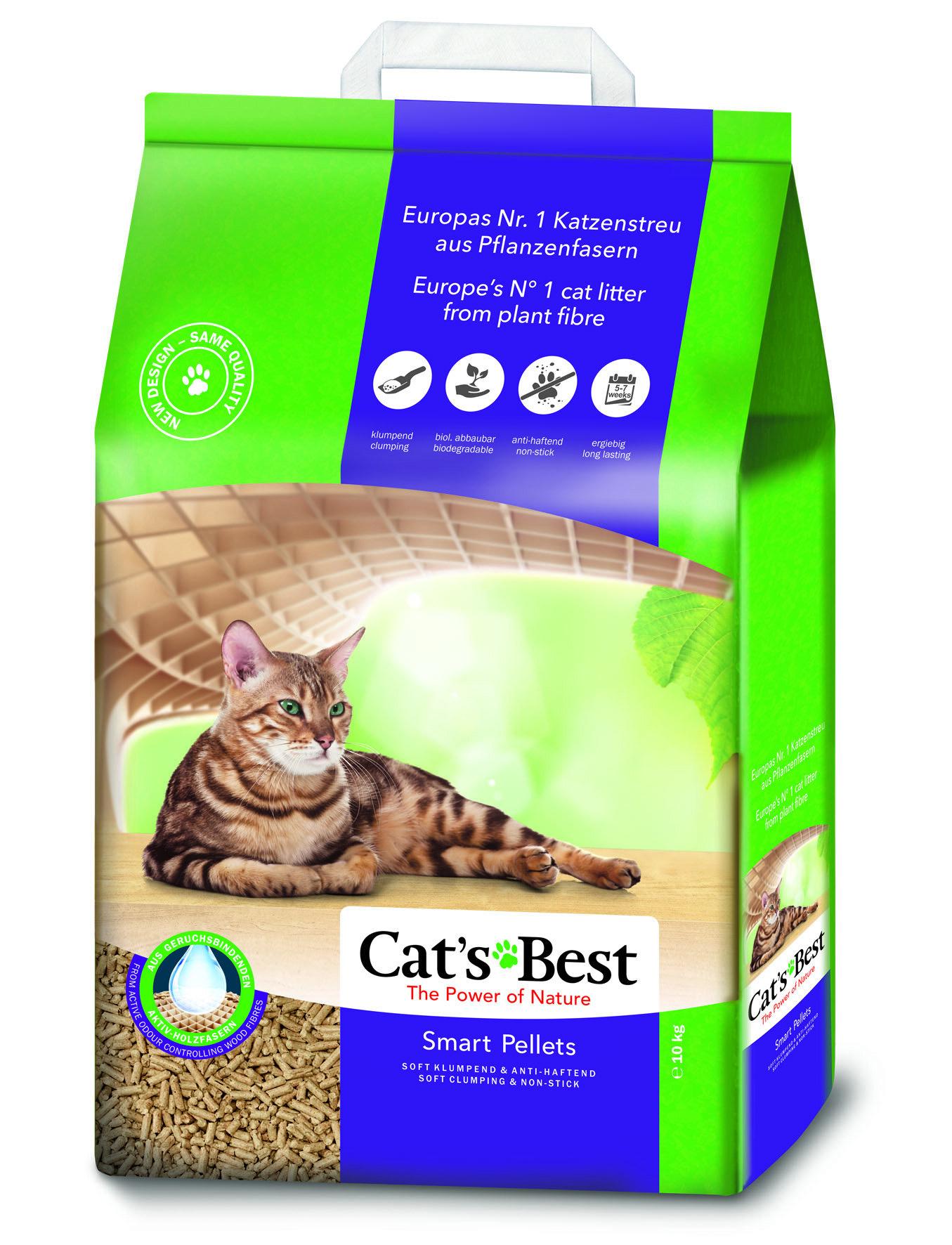 Cats Best Smart Pellet (nature Gold) Clumping Cat Litter Image 1