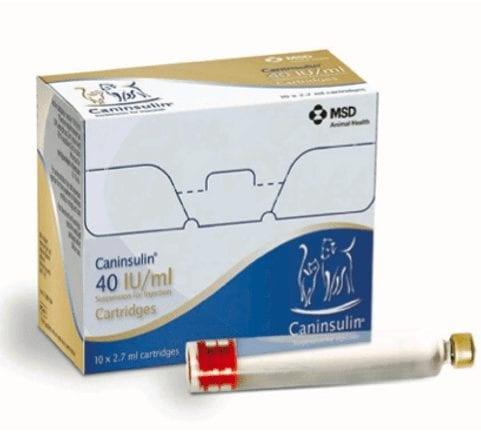 Caninsulin VetPen Cartridges for Dogs and Cats - Pack of 10 x 2.7ml Image 1
