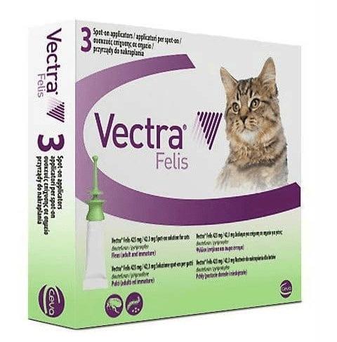 Vectra Felis Spot On for Cats - 3 Pipettes Image 1