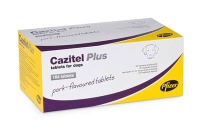 Cazitel Plus Tablets for Dogs - Single Tablet Image 1