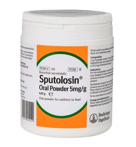 Sputolosin Powder for Horses - 420g Image 1