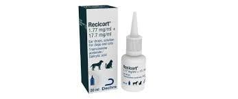 Recicort Ear Drop for Dogs and Cats - 20ml Image 1