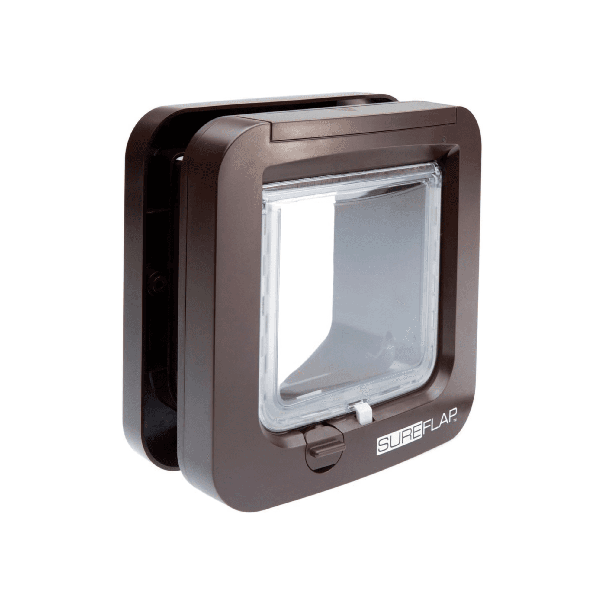 SureFlap Microchip Cat Flap - Brown Image 1