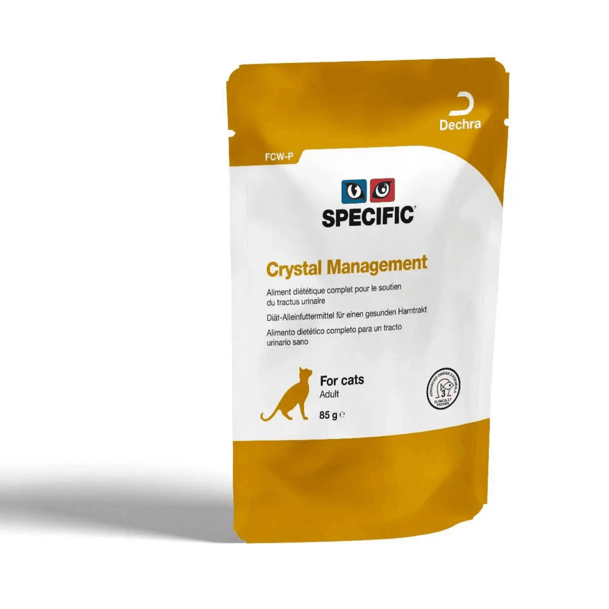 Specific FCW-P Feline Crystal Management Wet Food 4 x (12 x 85g) Image 1
