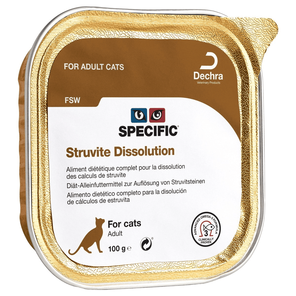 Specific FIW Feline Digestive Support Wet Food 4 x (7 x 100g) Image 1