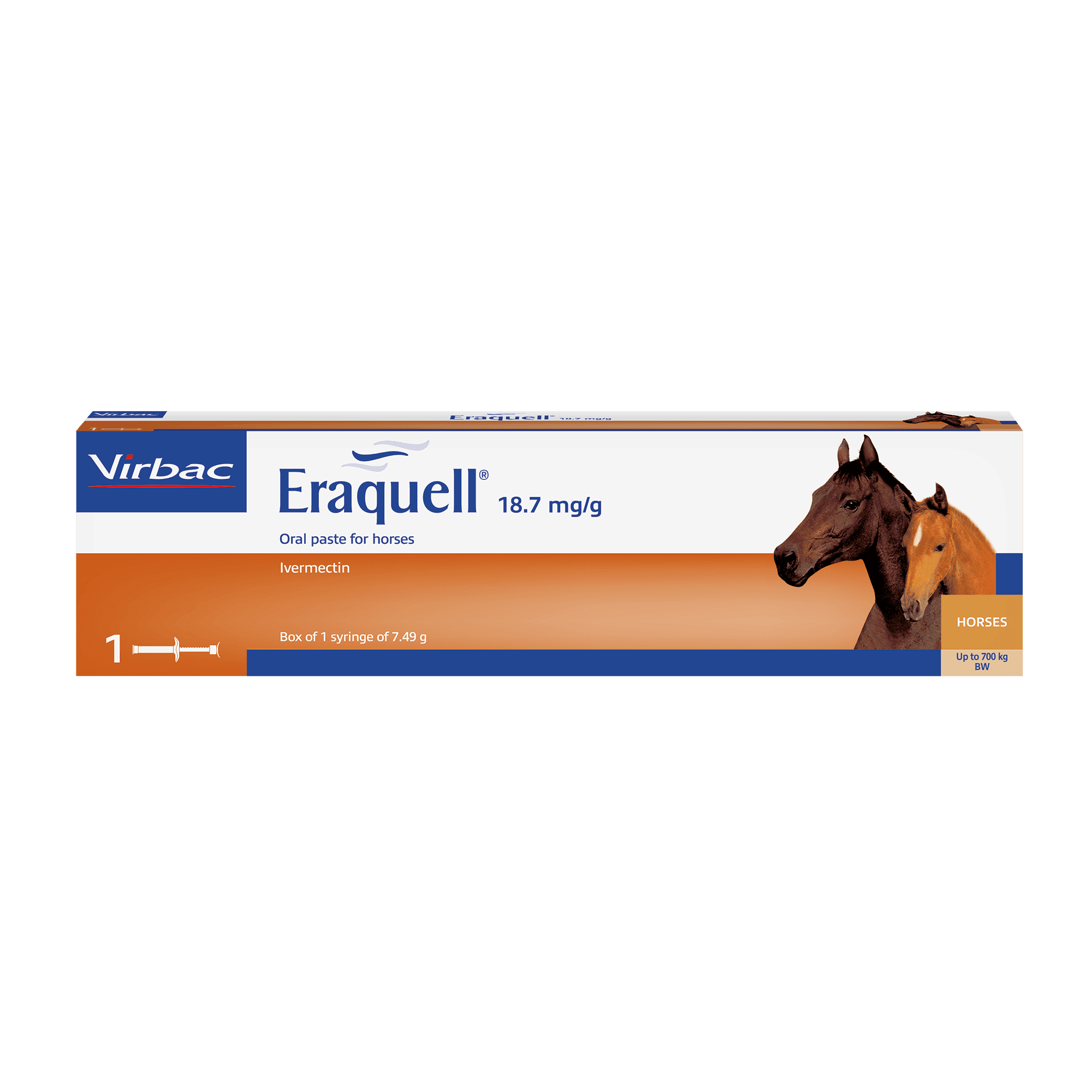 Eraquell Syringe for Horses - 7.49g syringe Image 1