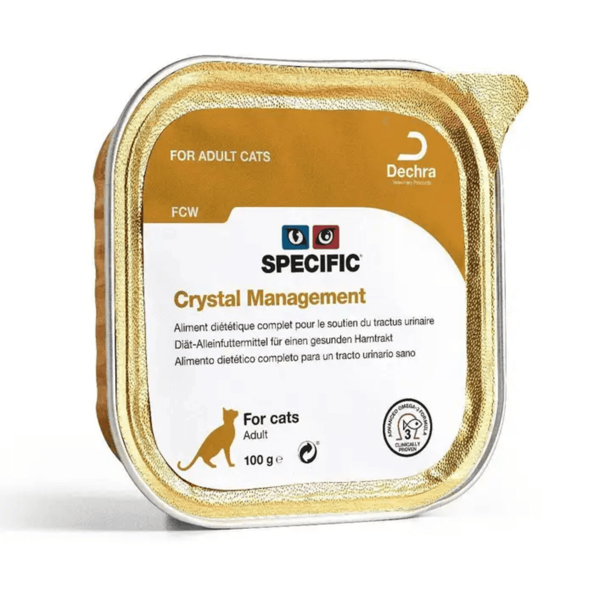 Specific FCW Feline Crystal Management Wet Food 7 x 100g Image 1