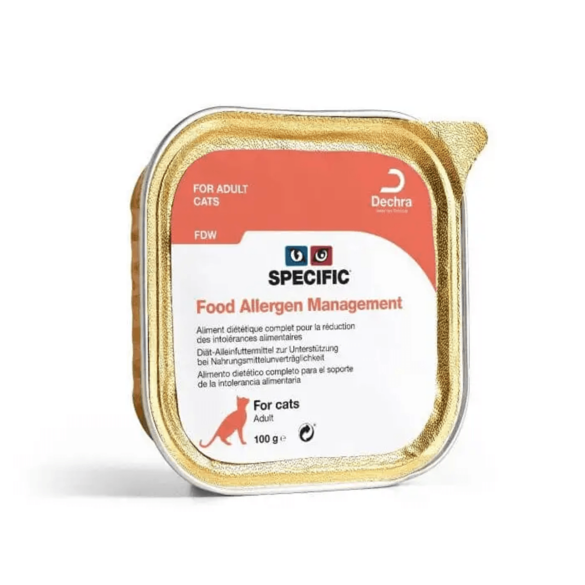 Specific FDW Feline Allergenic Management Wet Food 7 x 100g Image 1