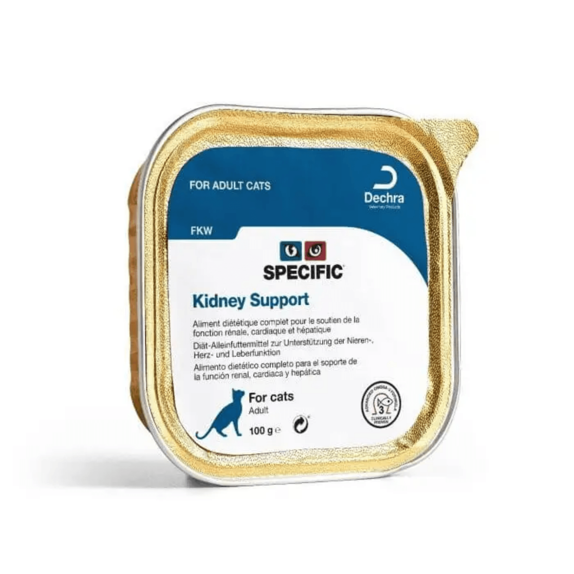 Specific FKW Feline Kidney Support Wet Food 7 x 100g Image 1