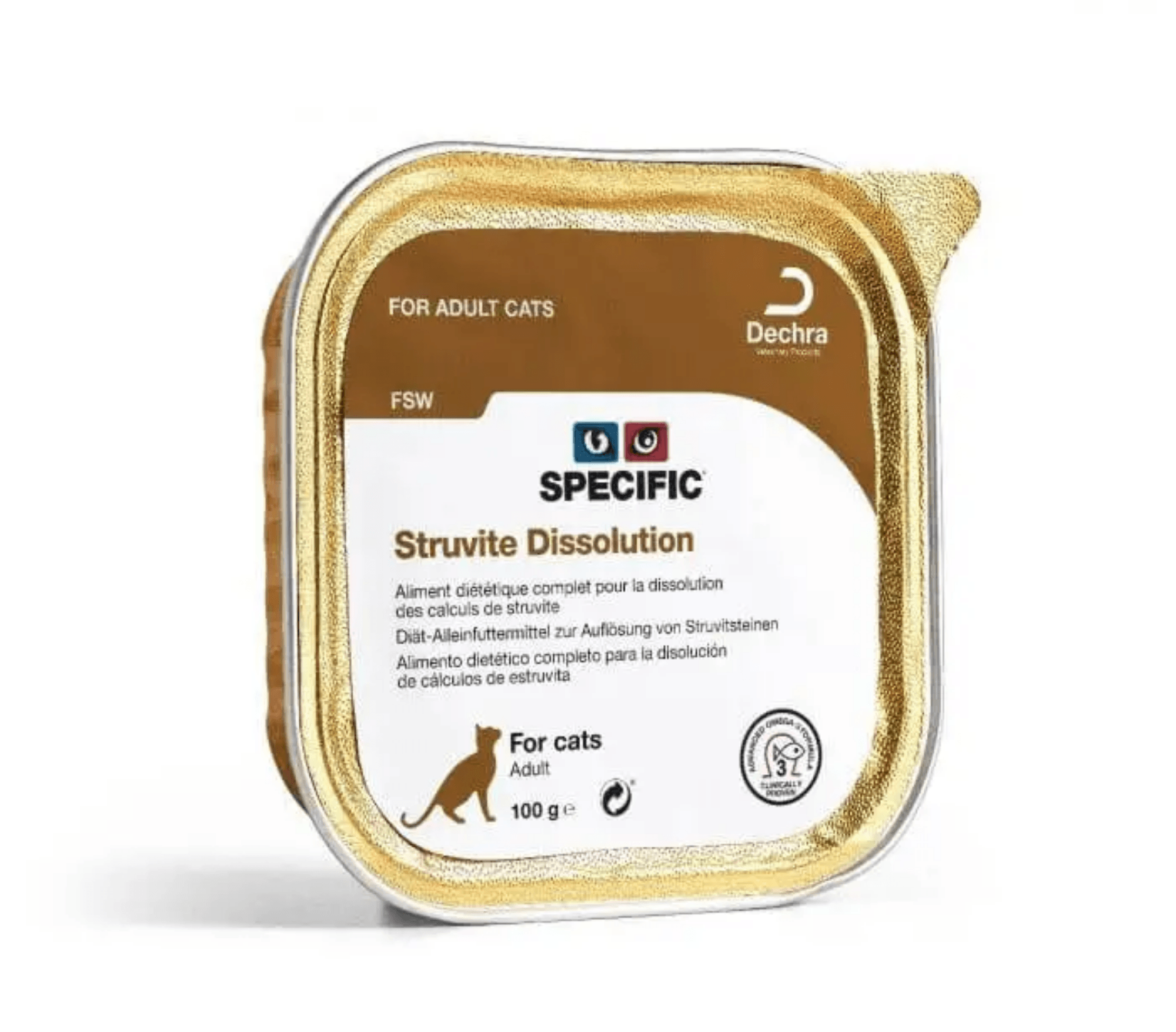 Specific FSW Feline Struvite Dissolution Wet Food 7 x 100g Image 1
