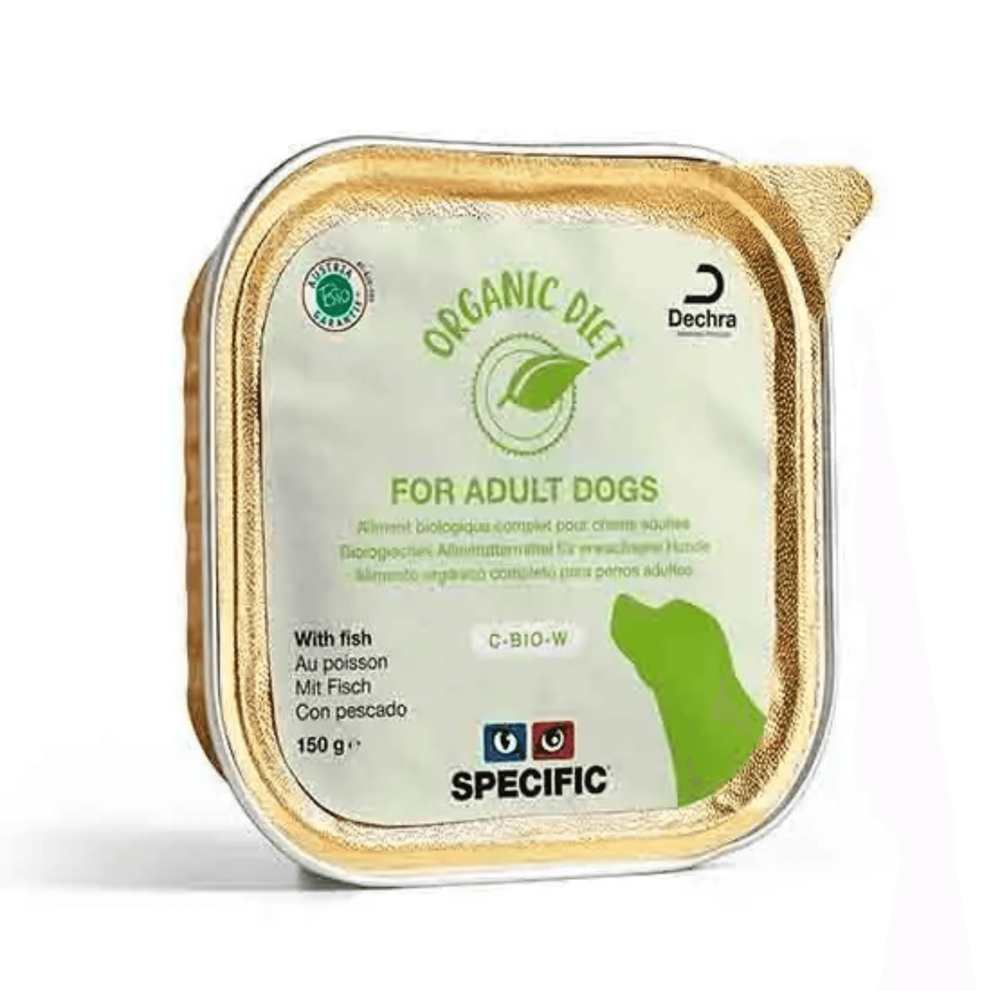 Specific C-BIO-W Canine Organic Fish 4 x 5 x 100g Image 1