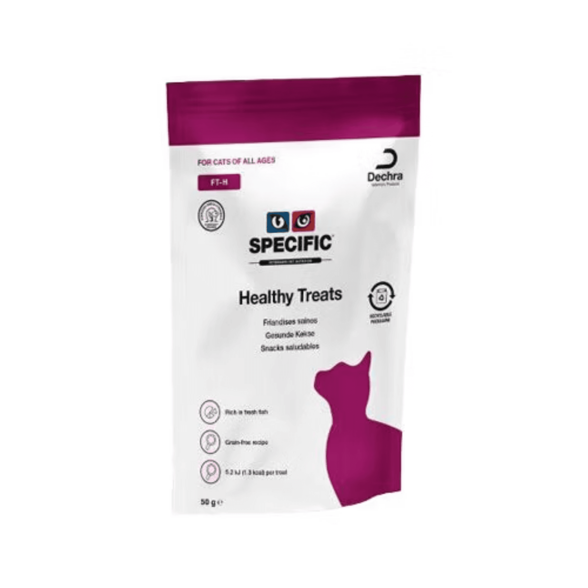 SPECIFIC FT-H Healthy Treats for Cats Image 1