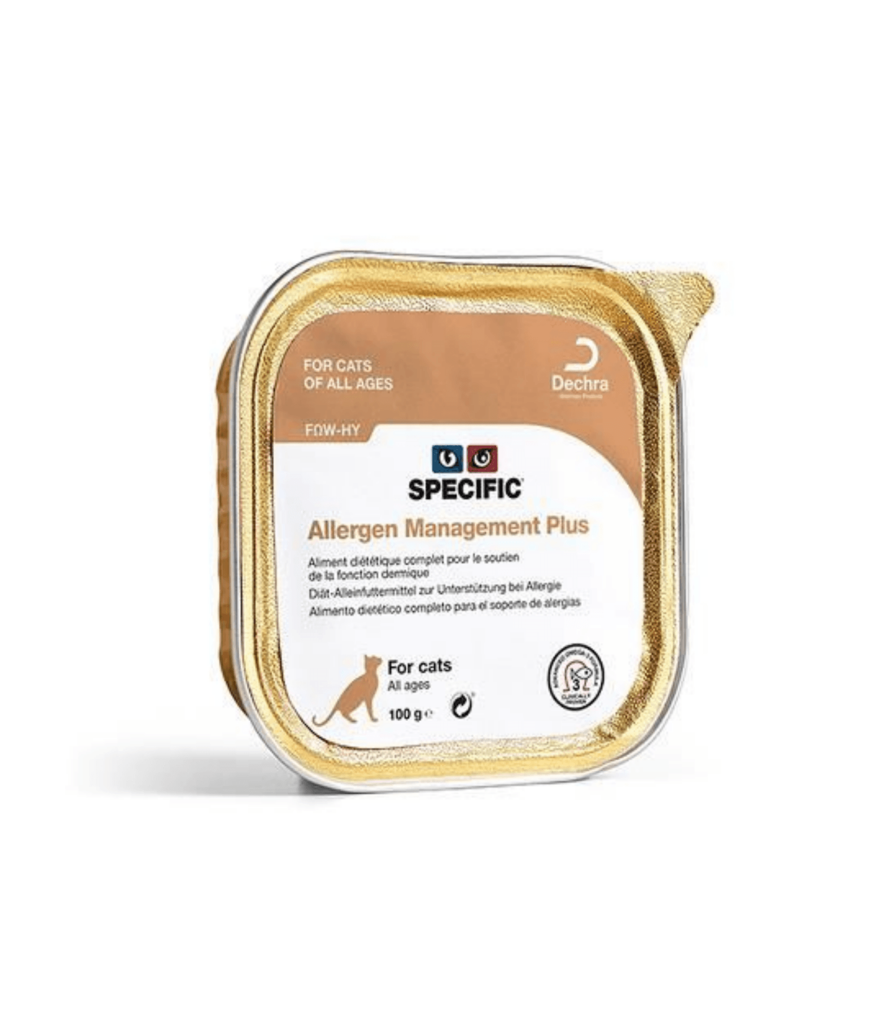 Feline Specific FOW-HY Allergen Man.Plus 100g 28pk Image 1
