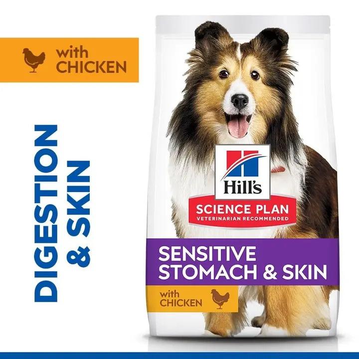 Hill's SPlan Sens Stom&SkinMedAdt Ckn14kg Image 1