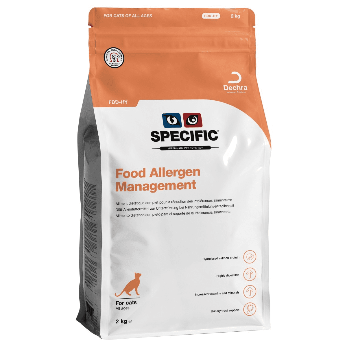 Feline Specific FDD-HY Food Allergyn Manage 2kg Image 1
