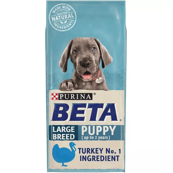 Purina BETA Puppy Large Breed Rich In Turkey Dry Dog Food Image 1