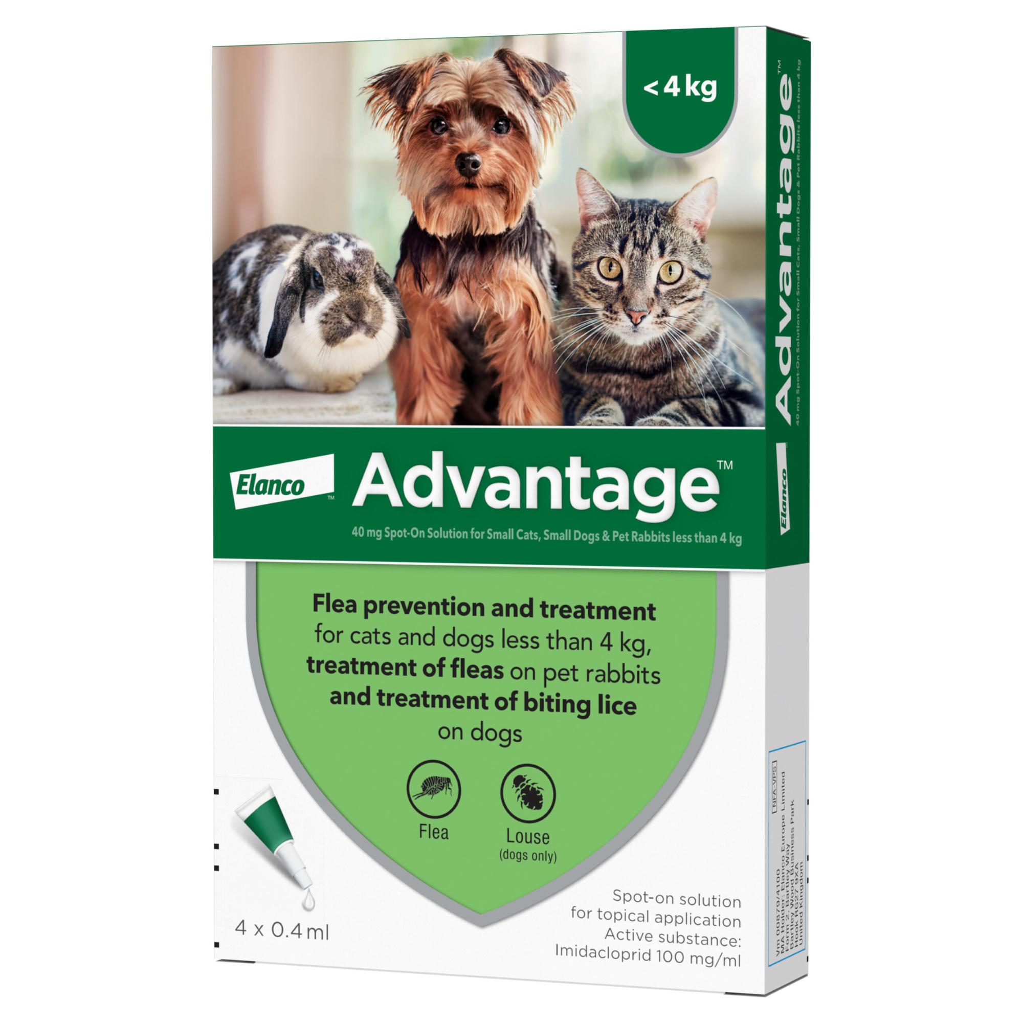 Advantage Spot On Flea Treatment Solution Image 1