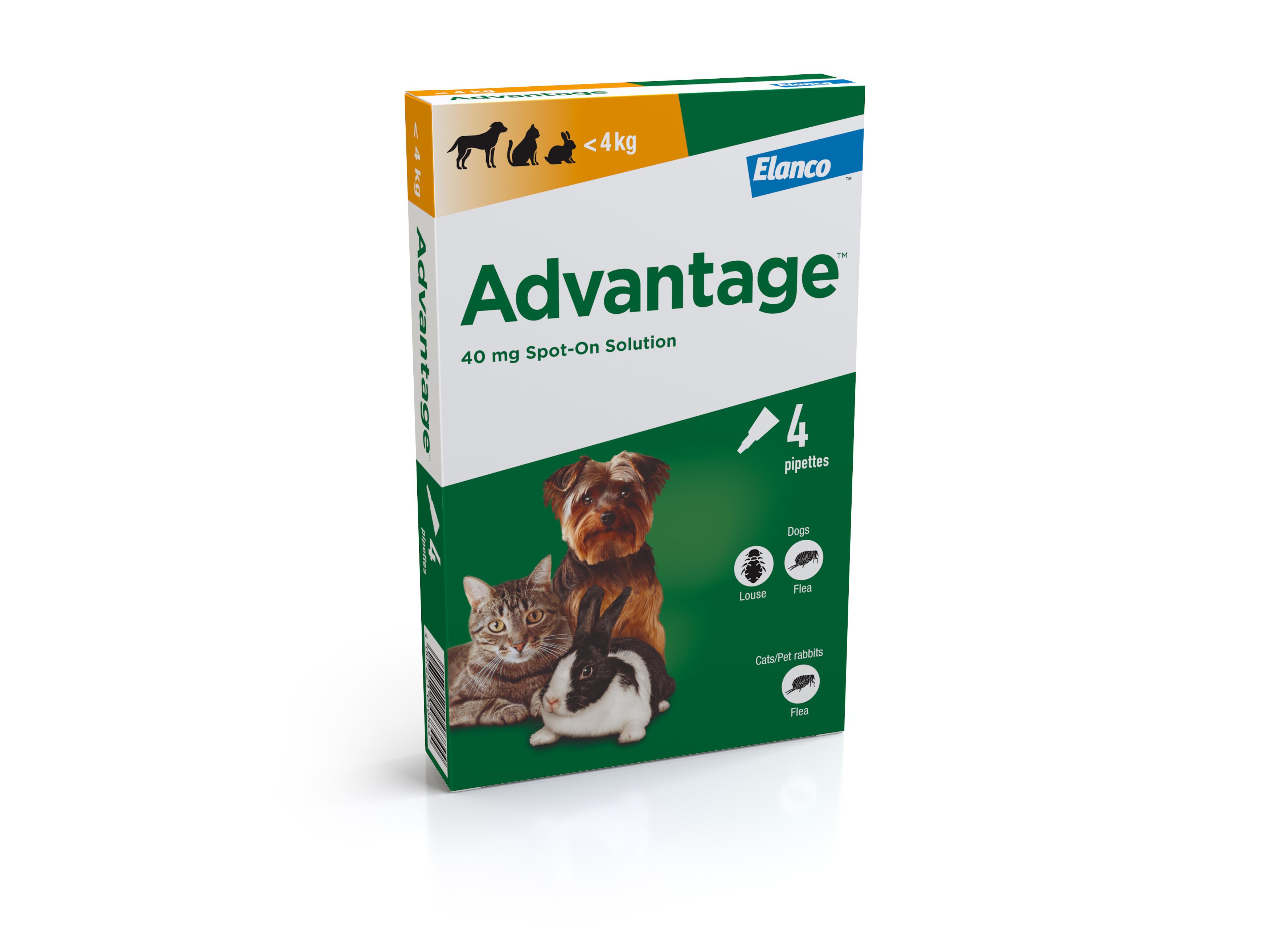 Advantage Spot On Flea Treatment Solution Image 1
