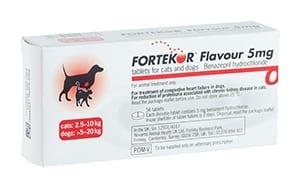 Fortekor Flavour Tablets for Dogs and Cats Image 1