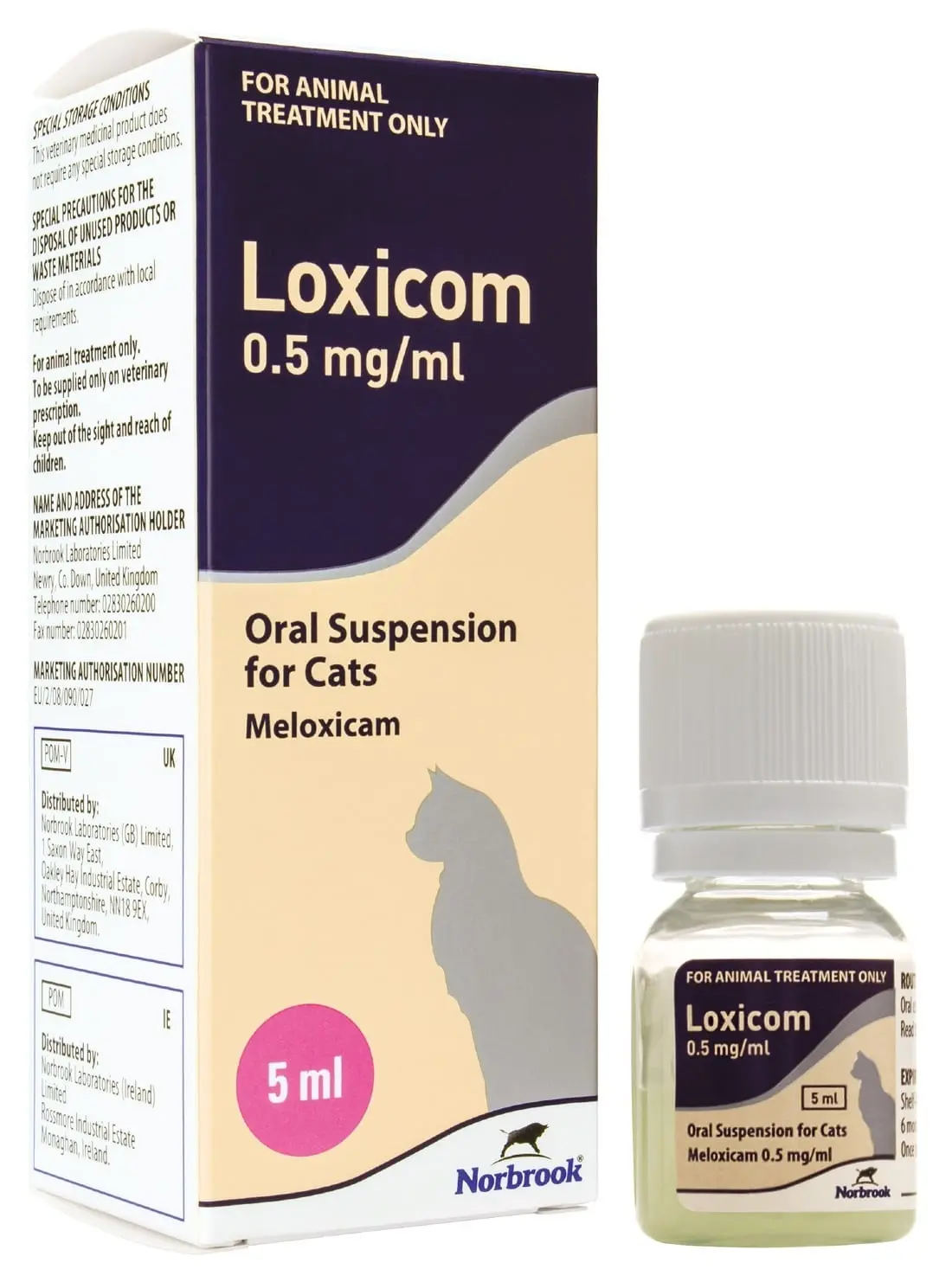 Loxicom Oral Suspension for Cats Image 1