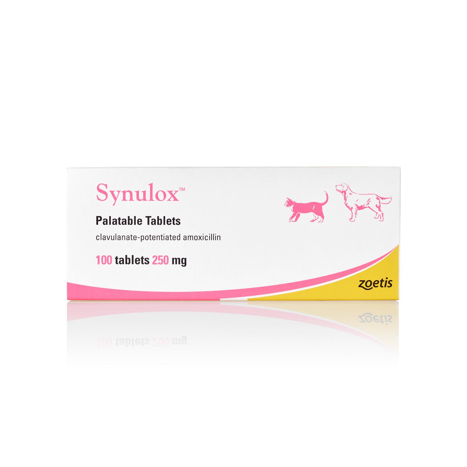 Synulox Palatable Tablets for Dogs and Cats Image 1