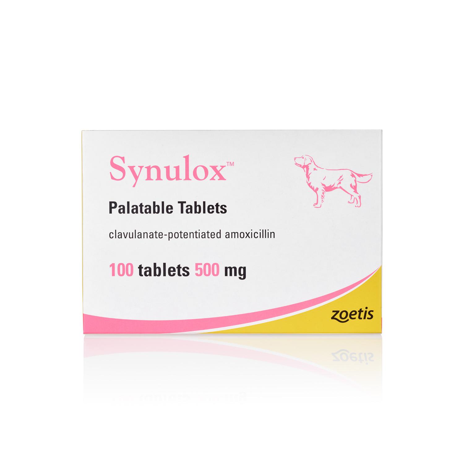 Synulox Palatable Tablets for Dogs and Cats Image 1