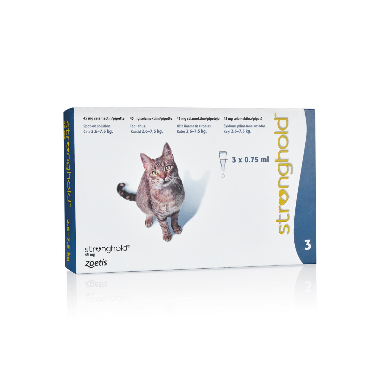Stronghold Spot On for Cats Image 1