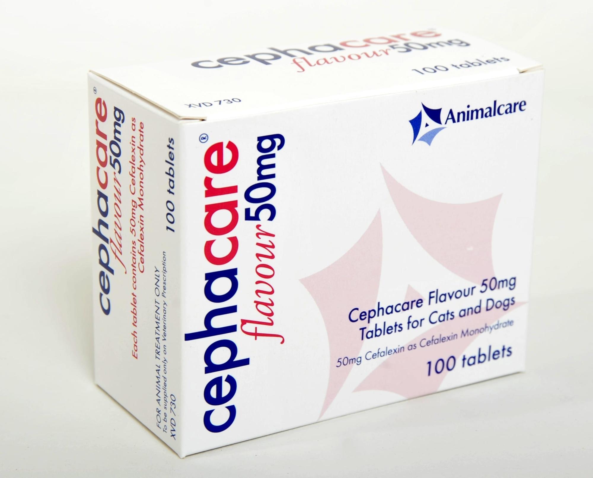 Cephacare Flavour Tablets for Dogs and Cats Image 1