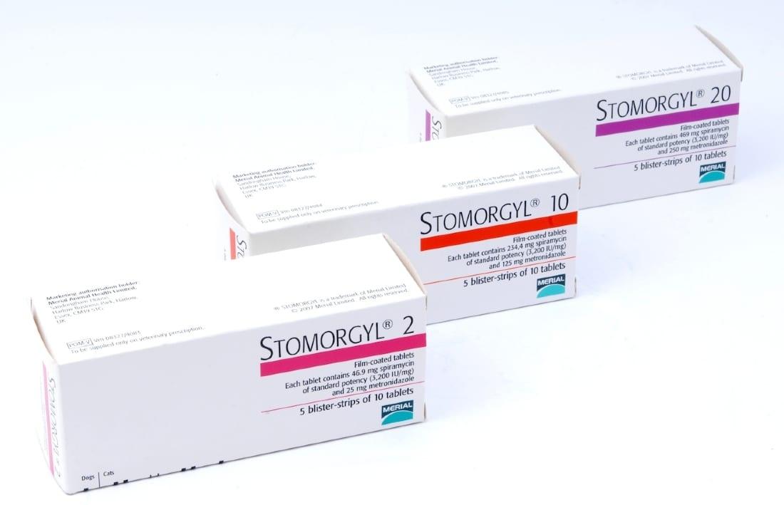 Stomorgyl Tablets for Dogs and Cats Image 1