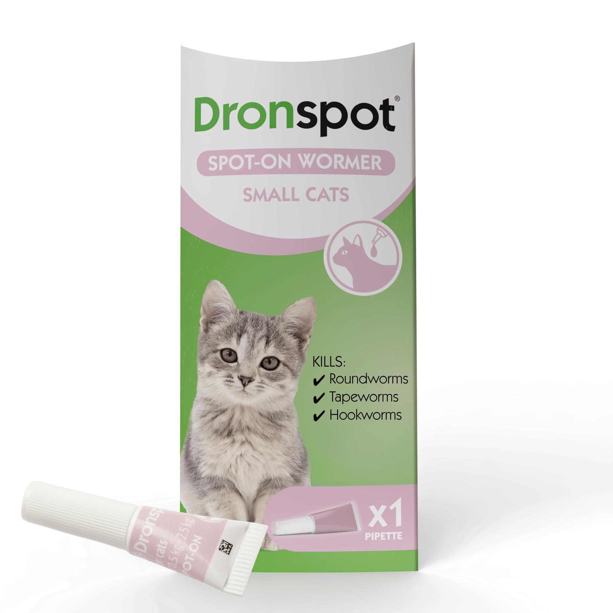 Dronspot Spot On Wormer for Cats Image 1