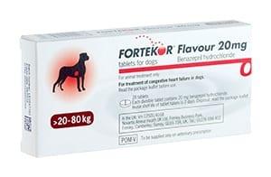 Fortekor Flavour Tablets for Dogs and Cats Image 1
