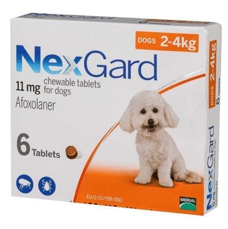 Nexgard Chewable Tablets for Dogs Image 1