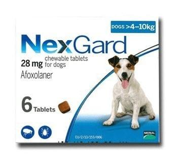 Nexgard Chewable Tablets for Dogs Image 1