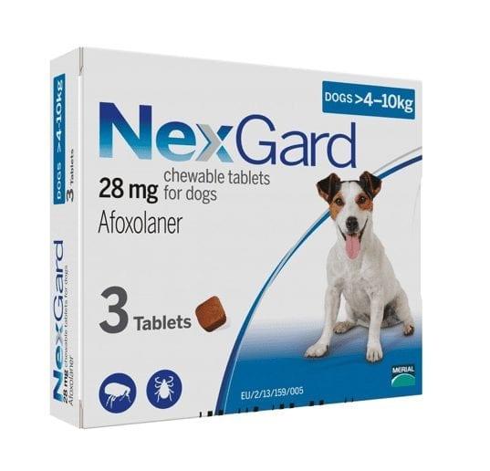 Nexgard Chewable Tablets for Dogs Image 1