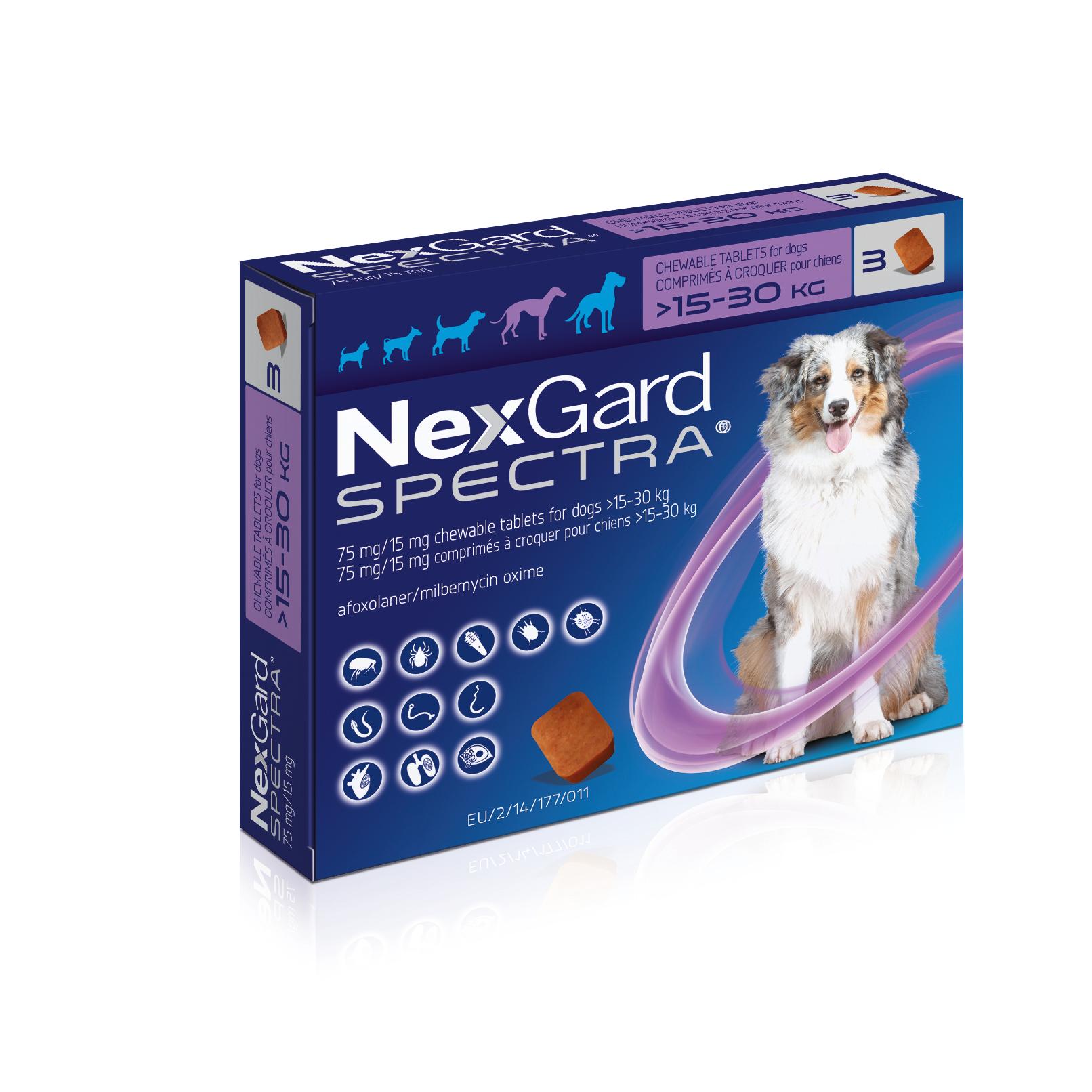 NexGard Spectra Tablets for Dogs Image 1