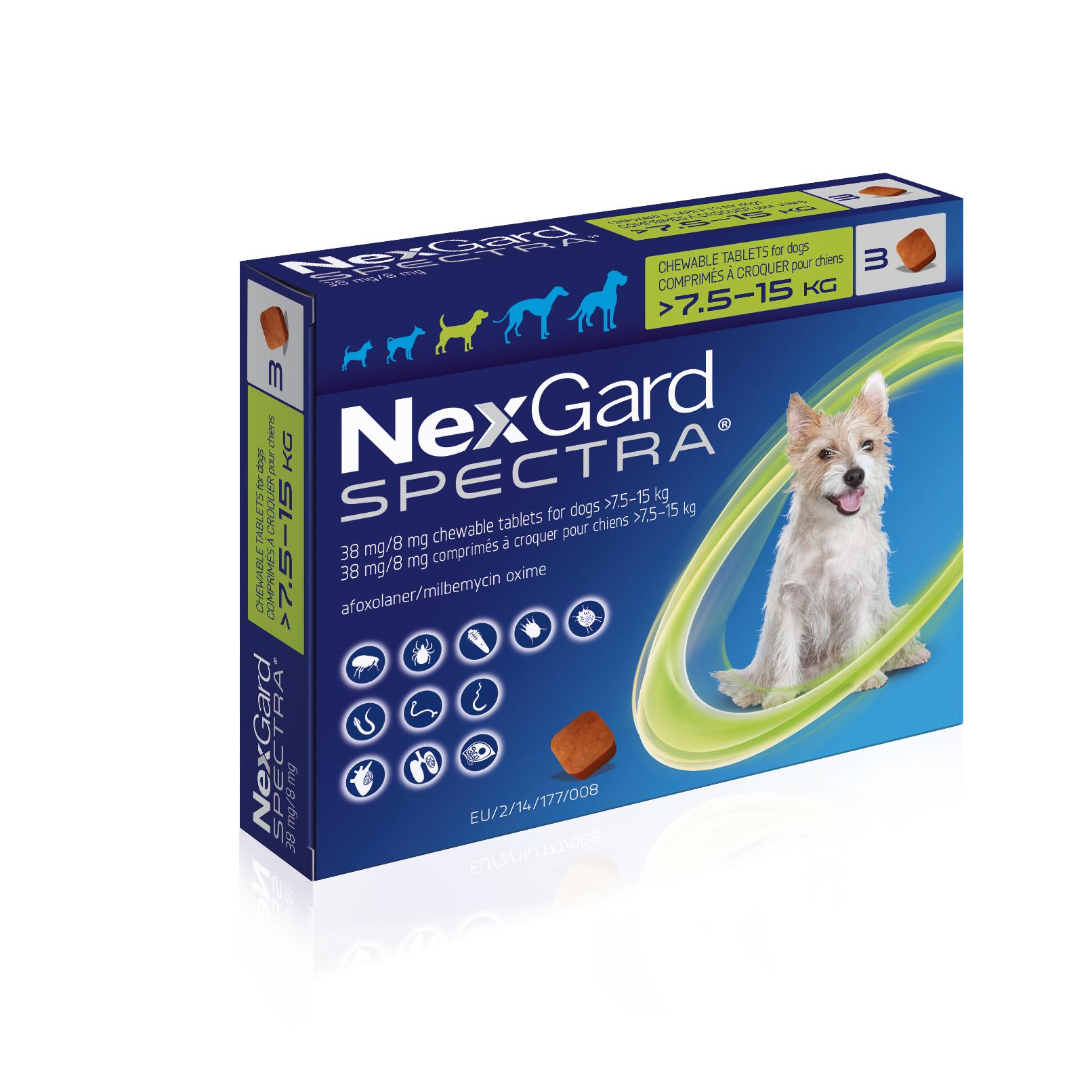 NexGard Spectra Tablets for Dogs Image 1