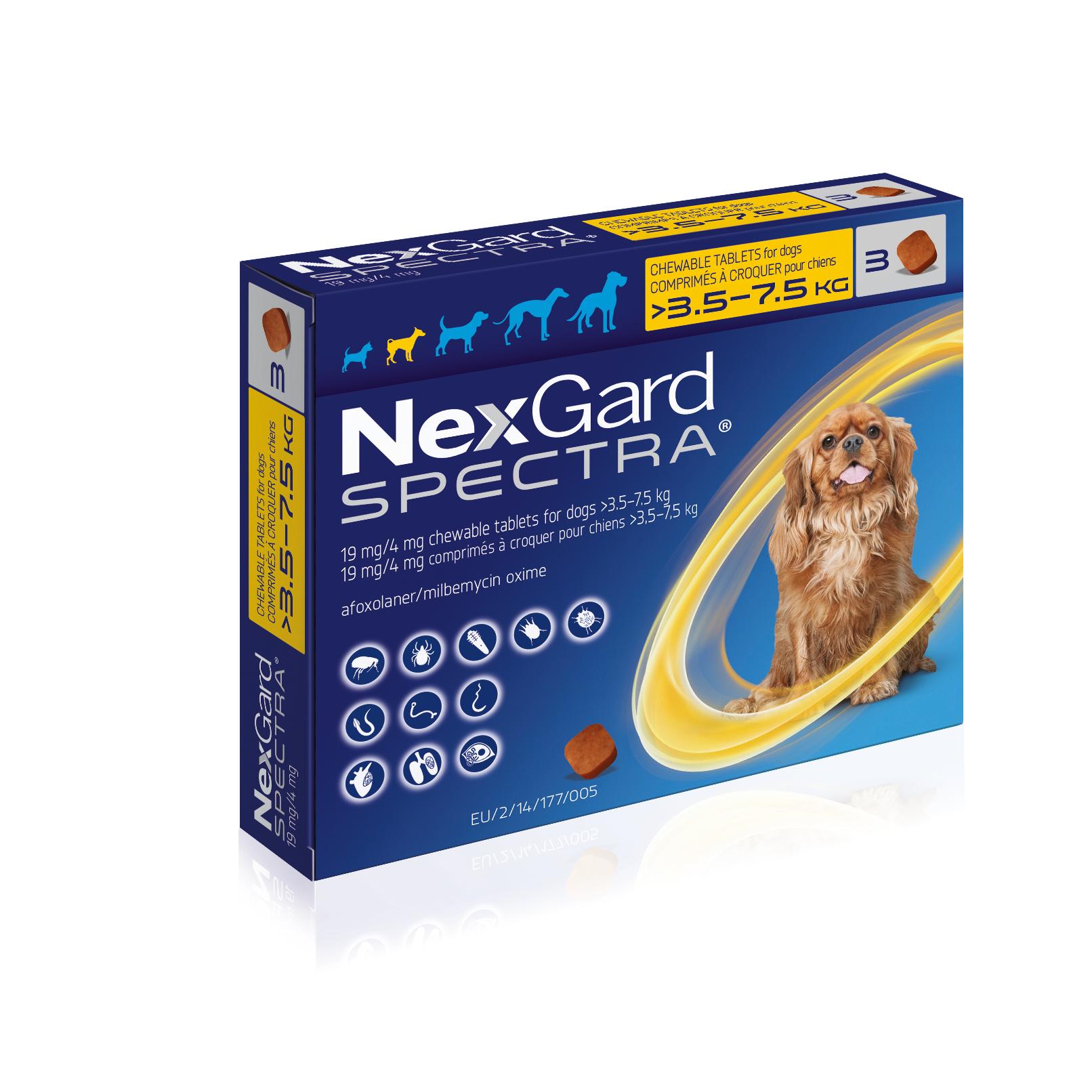 NexGard Spectra Tablets for Dogs Image 1
