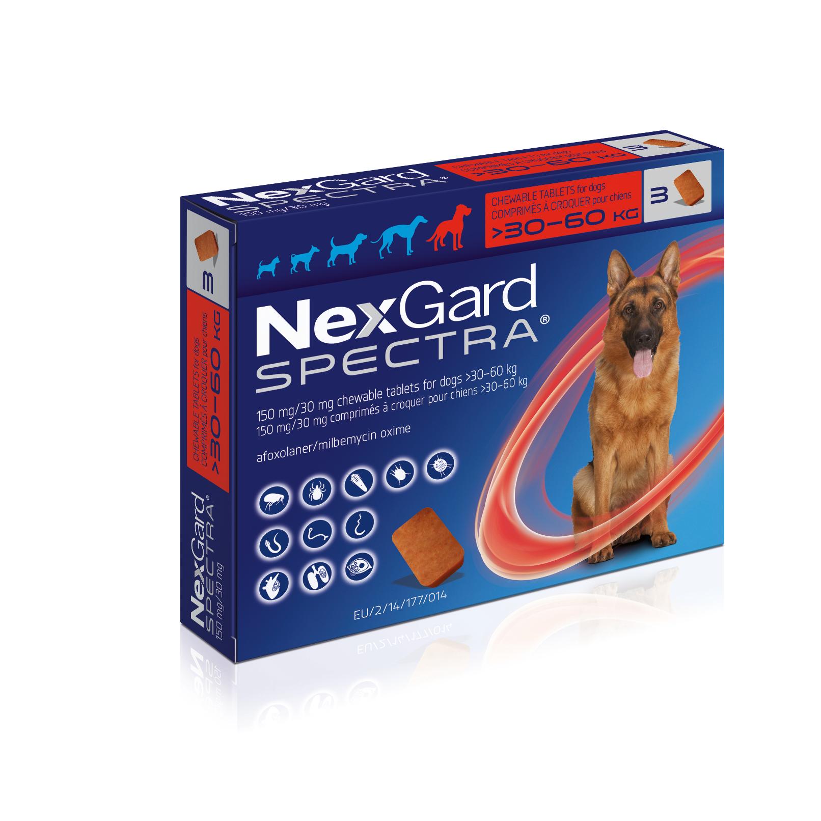 NexGard Spectra Tablets for Dogs Image 1