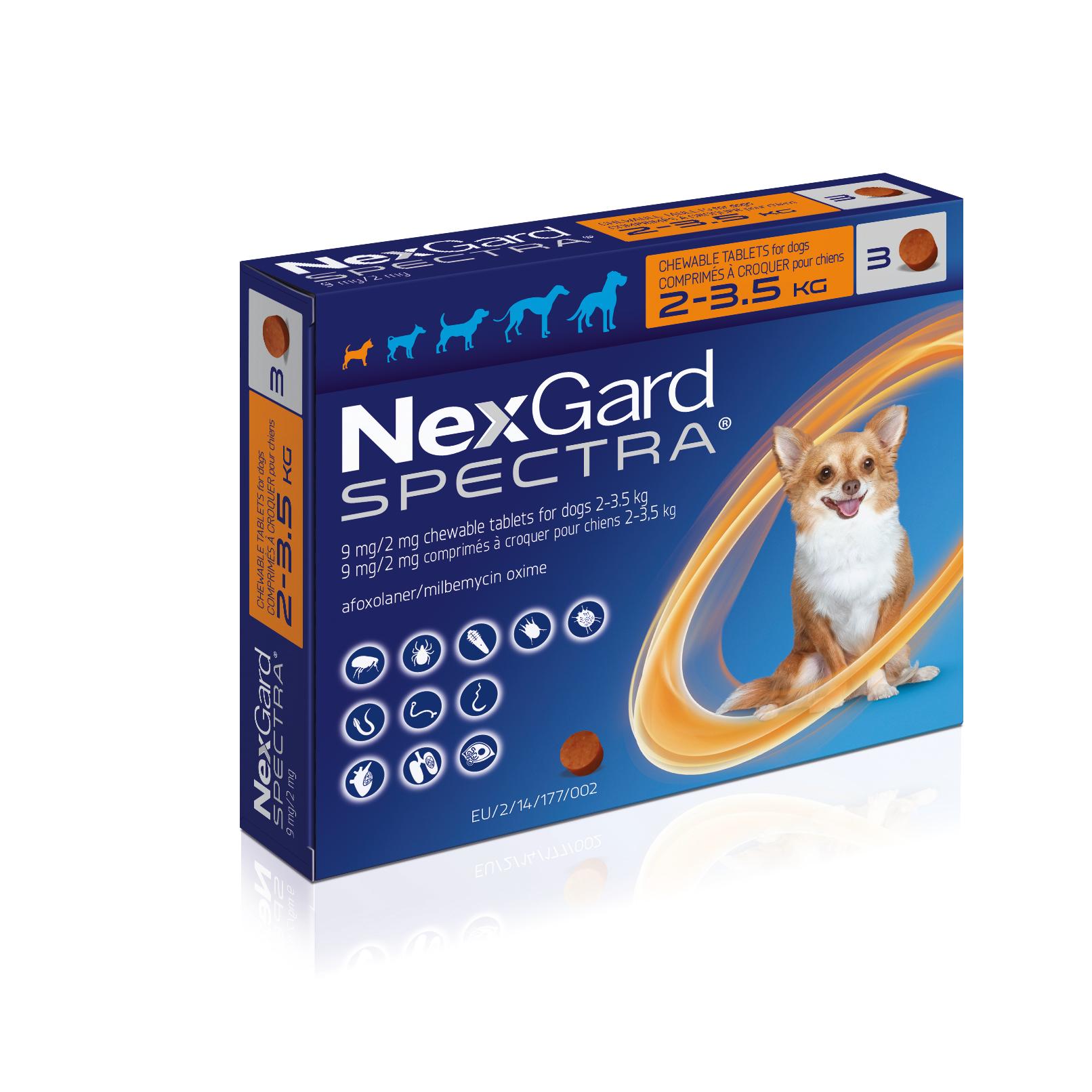 NexGard Spectra Tablets for Dogs Image 1