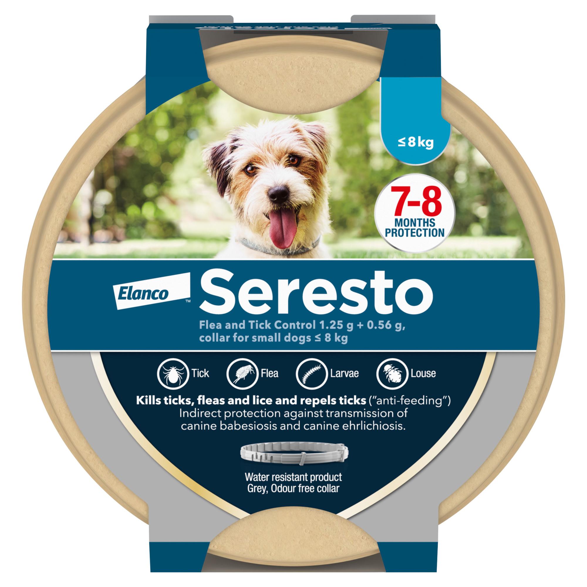 Seresto Flea and Tick Collar for Dogs Image 1