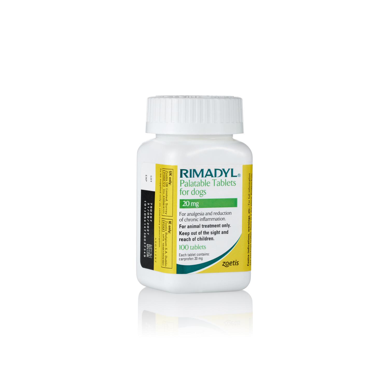 Rimadyl Palatable Tablets for Dogs Image 1