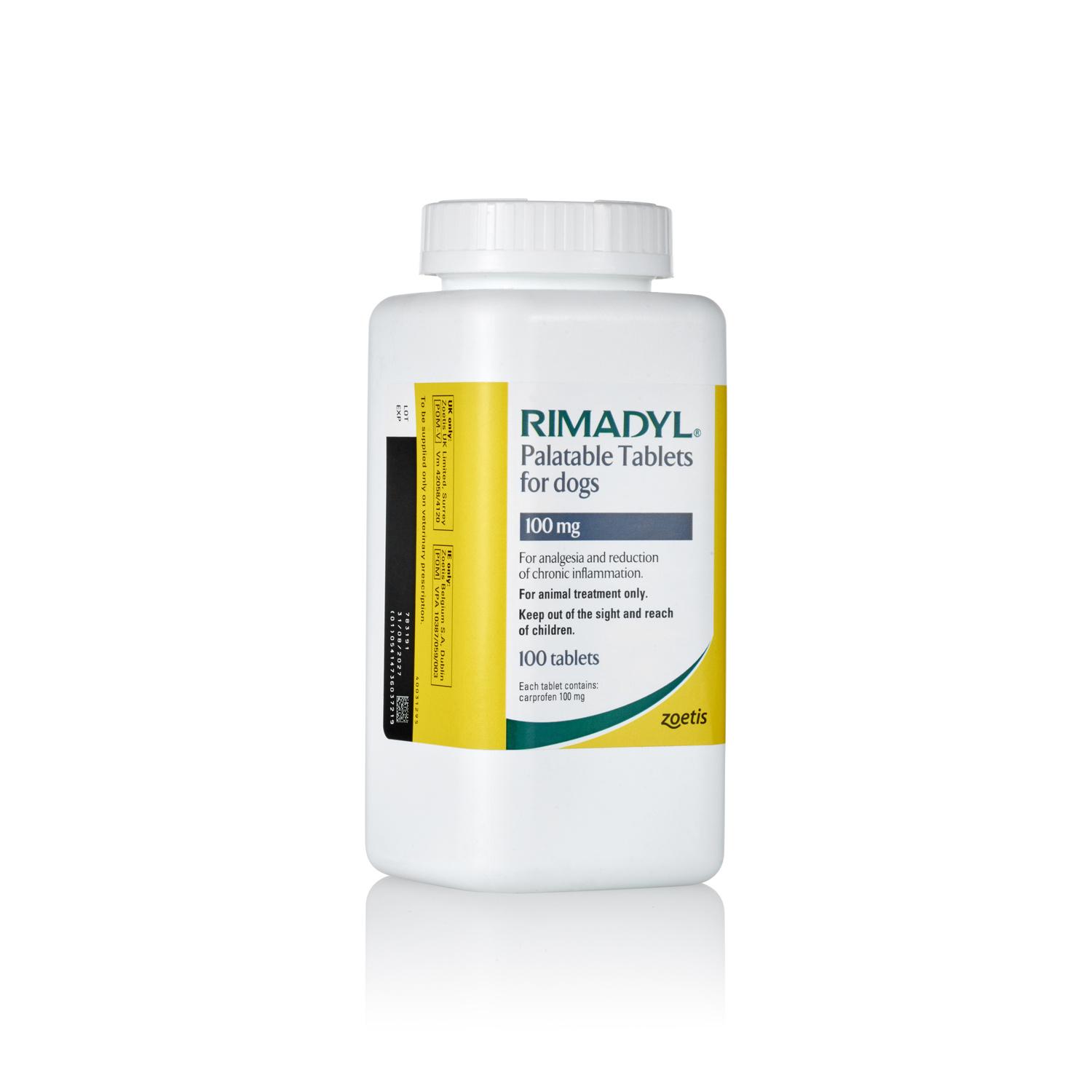 Rimadyl Palatable Tablets for Dogs Image 1