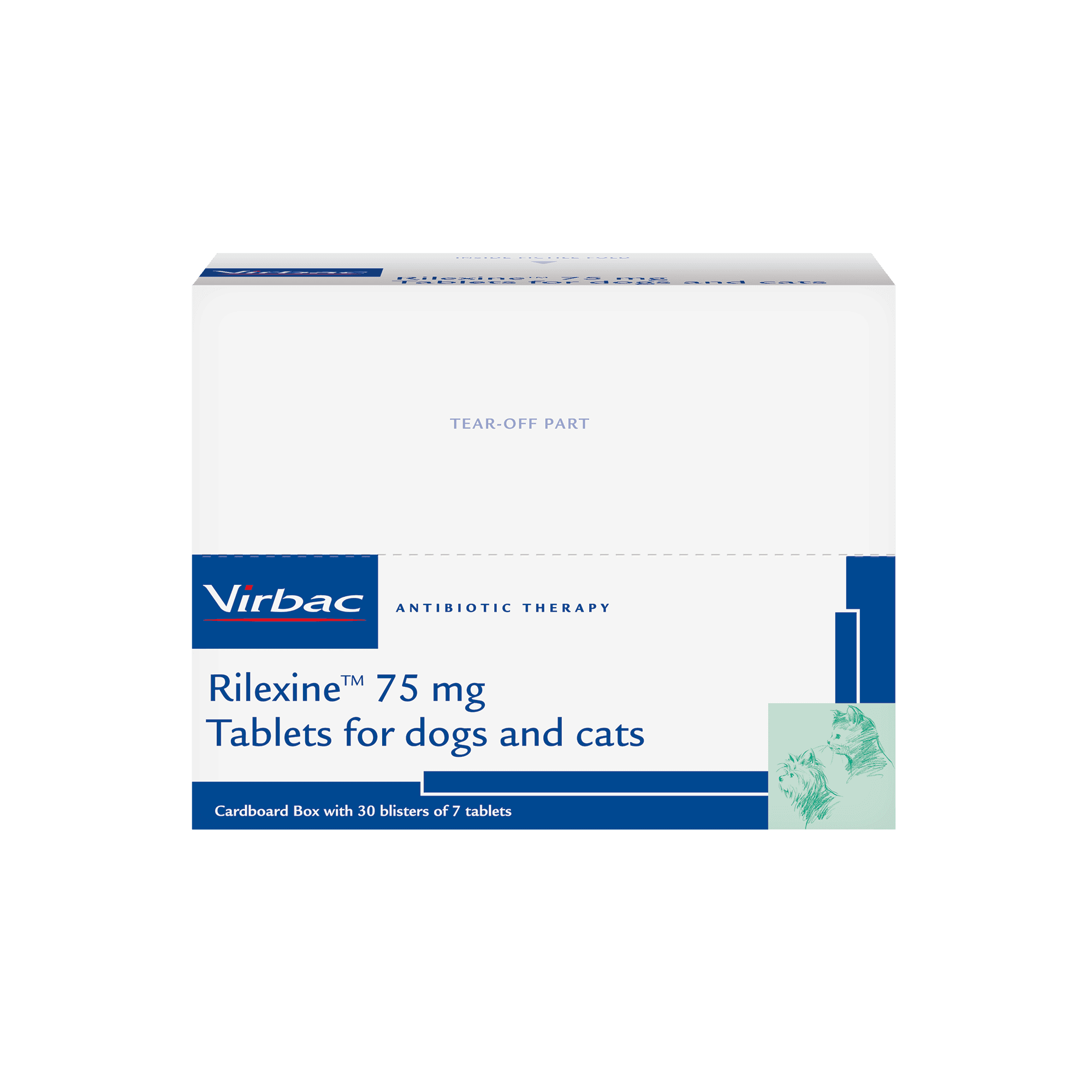 Rilexine Palatable Tablets for Dogs and Cats Image 1